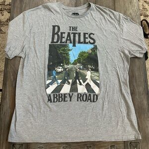Gray The Beatles Abbey Road T-Shirt